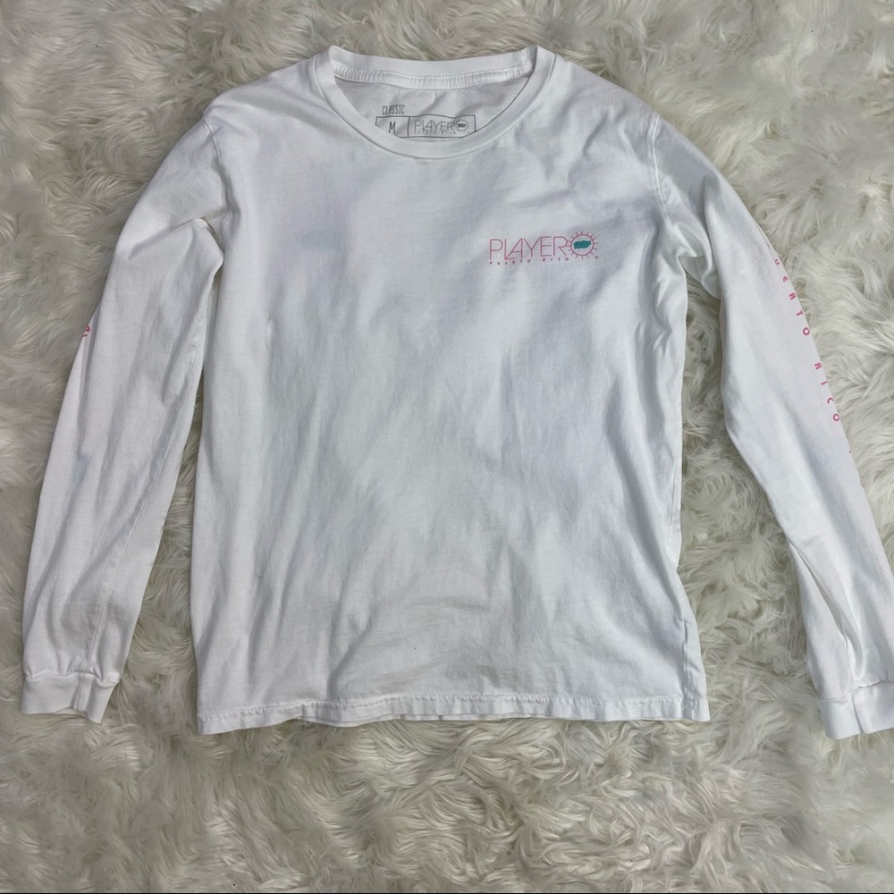 Playero Puerto Rico White Shirt